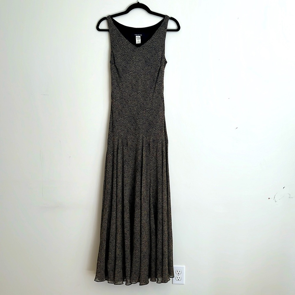 Vintage Jones New York Silk Dot Dress